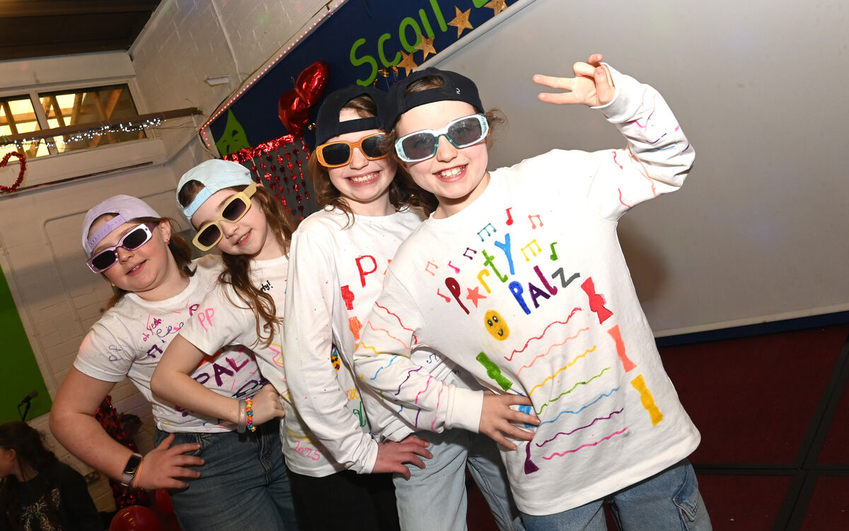 The Cool Crew (right) performed their song ‘Party Pals’. The Cool Crew (right) performed their song ‘Party Pals’.