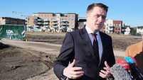 Land Development Agency sod-turning at Clongriffin