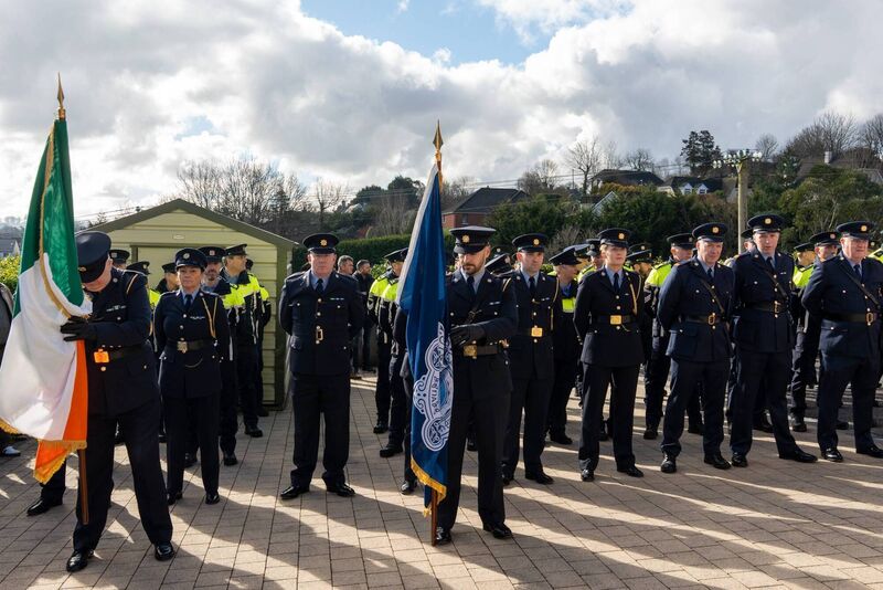 The funeral Mass of the late garda and dual GAA player with Glanmire and Sarsfields, Ray Ryan, took place today. Picture: Noel Sweeney