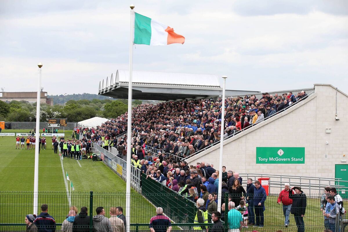 A packed McGovern Park, London pictured in 2019. Picture: ©INPHO/Gerry McManus A packed McGovern Park, London pictured in 2019. Picture: ©INPHO/Gerry McManus