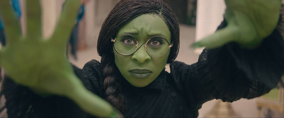 Cynthia Erivo, ‘Wicked’: Nominated for Best Actress. Picture: Universal Pictures
Cynthia Erivo, ‘Wicked’: Nominated for Best Actress. Picture: Universal Pictures