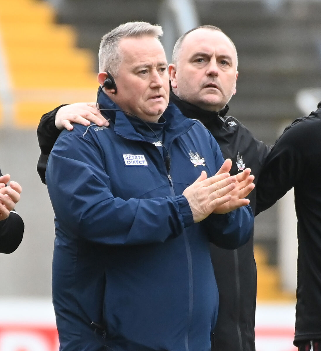 Cork manager Pat Ryan during the tribute to his brother Ray. Picture: Eddie O'Hare Cork manager Pat Ryan during the tribute to his brother Ray. Picture: Eddie O'Hare