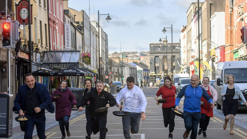'The pancake race is a very old tradition': Flippin’ great fun on MacCurtain Street