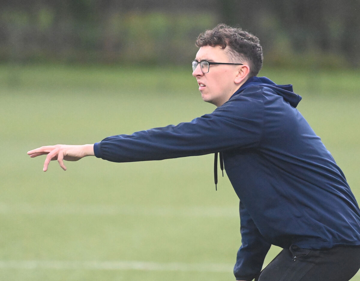 Gaelcholáiste Mhuire AG manager Tómas Ó'Mainnín. Picture: Eddie O'Hare