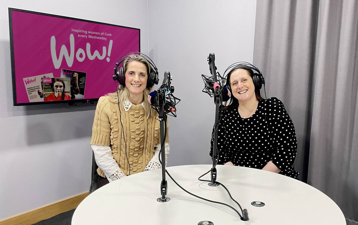 Juliet Murphy and WoW! Editor Mary Corcoran recording a special edition of the WOW podcast for International Women's Day. Listen at echolive.ie/podcast Juliet Murphy and WoW! Editor Mary Corcoran recording a special edition of the WOW podcast for International Women's Day. Listen at echolive.ie/podcast