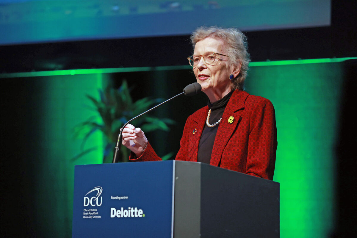 Former president Mary Robinson. Former president Mary Robinson.