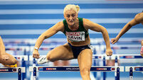 Sarah Lavin on her way to winning 6/3/2025