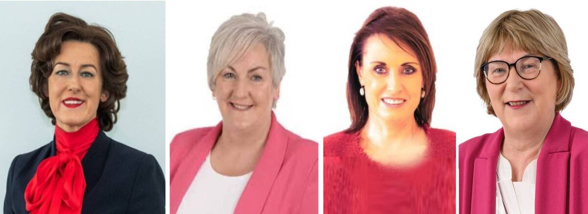Cork County Councillor and Assembly Member, Cllr Gillian Coughlan; Cork County Councillor and Assembly Member, Cllr Sheila O’Callaghan; Cork County Councillor and Assembly Member, Cllr Deirdre Kelly; and Cork County Councillor and Assembly Member, Cllr Kay Dawson. Cork County Councillor and Assembly Member, Cllr Gillian Coughlan; Cork County Councillor and Assembly Member, Cllr Sheila O’Callaghan; Cork County Councillor and Assembly Member, Cllr Deirdre Kelly; and Cork County Councillor and Assembly Member, Cllr Kay Dawson.