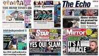 What the papers say: Saturday's front pages