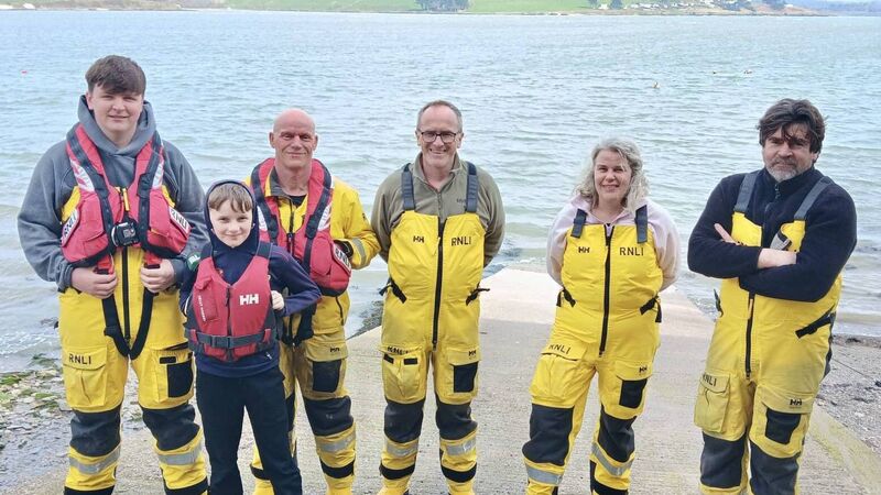 RNLI crew come to aid of surfer in difficulty off popular Cork beach RNLI crew come to aid of surfer in difficulty off popular Cork beach