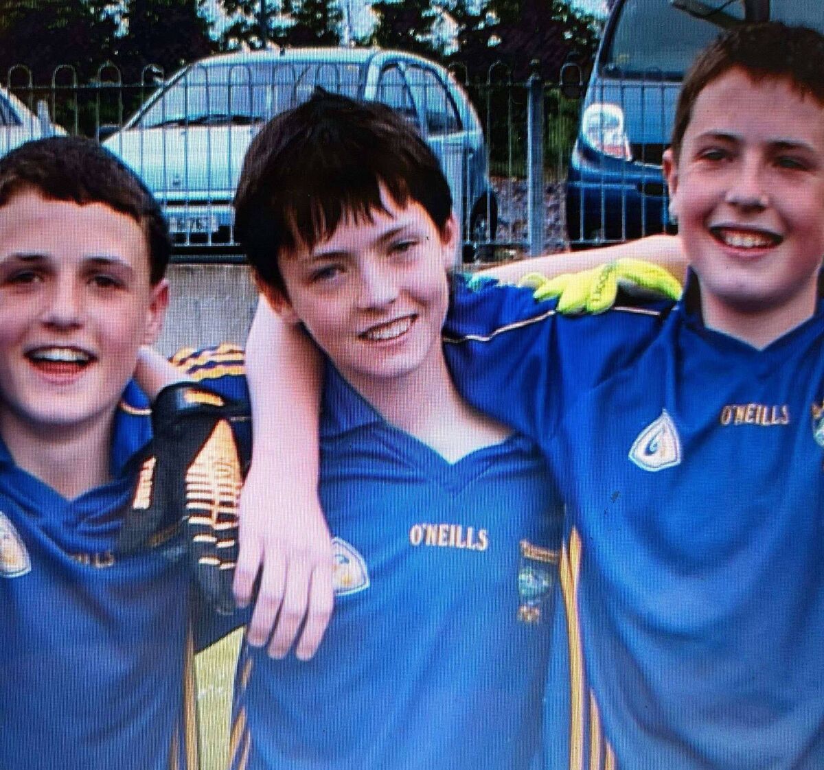 Michael O'Sullivan, centre, with Jack Twomey and Tony Brennan. Michael O'Sullivan, centre, with Jack Twomey and Tony Brennan.