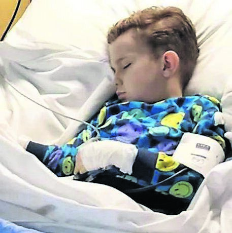 Alan Bogusz: Blood transfusion keeps him alive.