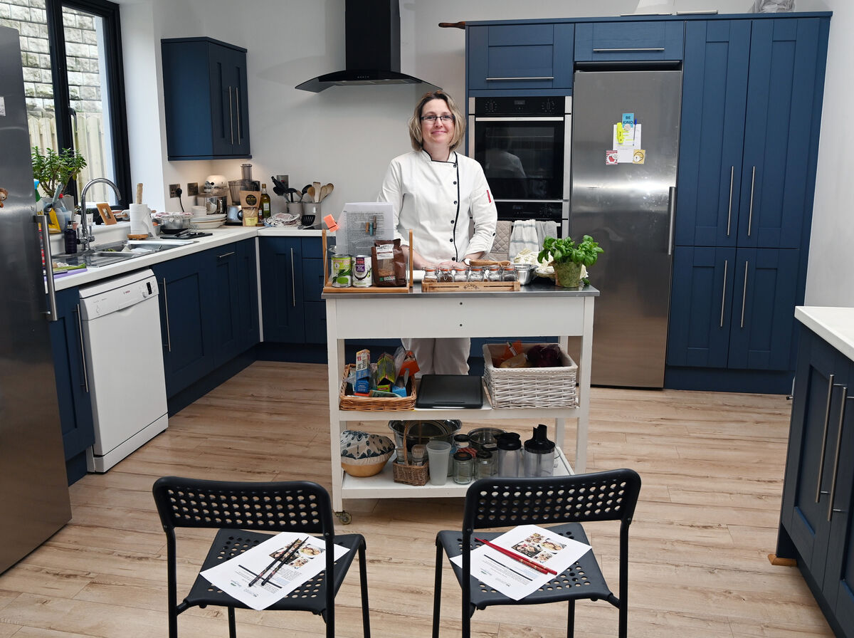 Corrine also hosts cookery classes at her home in Blarney. Picture: Eddie O'Hare Corrine also hosts cookery classes at her home in Blarney. Picture: Eddie O'Hare