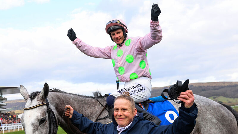 Paul Townend denied an opening day treble after State Man fell at the last in Champion Hurdle Paul Townend denied an opening day treble after State Man fell at the last in Champion Hurdle