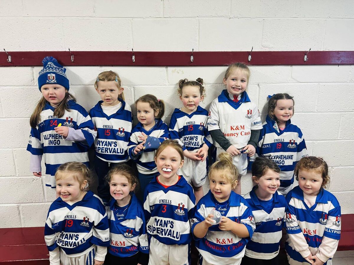 Ballyphehane GAA’s underage girls team who played against Nemo and Bishopstown on Saturday. Pic: Ballyphehane GAA.