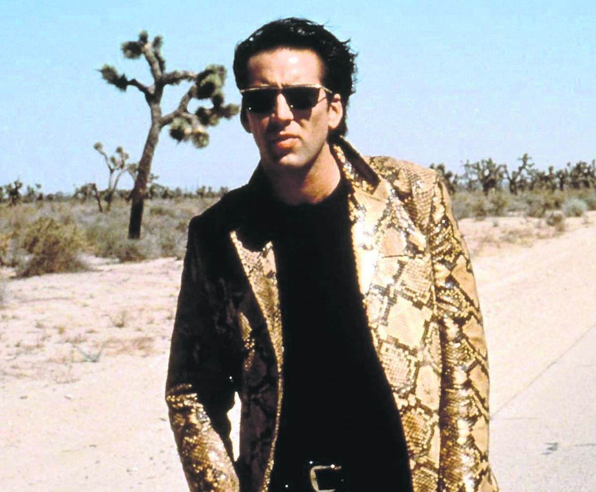 Nicolas Cage in Wild at Heart. 