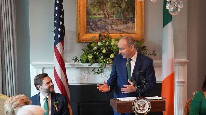 Micheál Martin praises Trump’s progress on brokering peace ahead of meeting