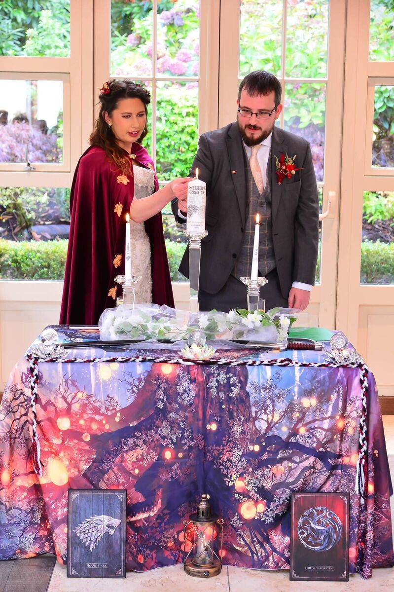 ‘The whole day was perfect,” said the couple of their special day. ‘The whole day was perfect,” said the couple of their special day.