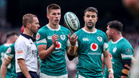 Sam Prendergast and Conor Murray 8/3/2025