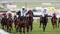 Paul Townend celebrates winning onboard Kargese 14/3/2025