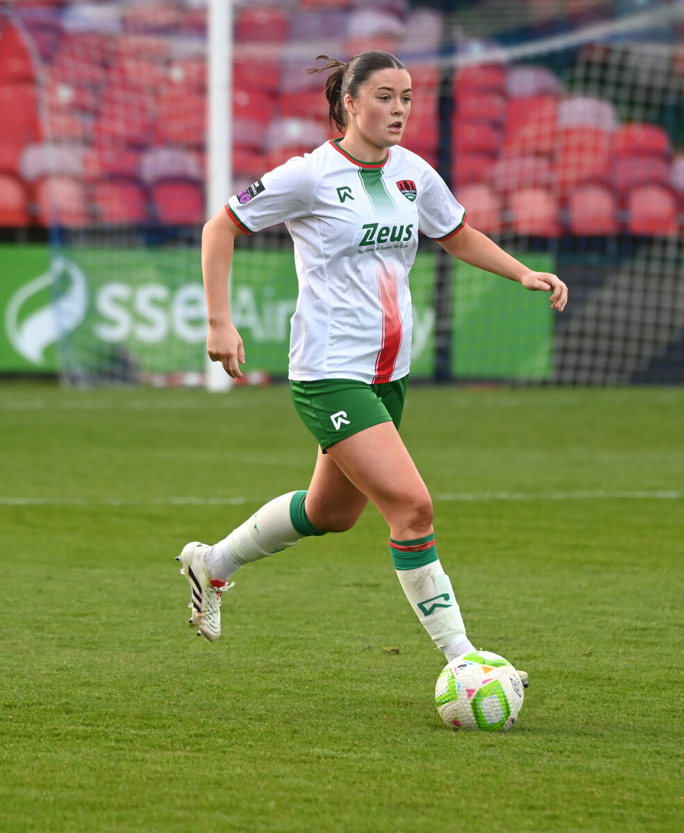  Niamh Cotter in action. Picture: Larry Cummins
