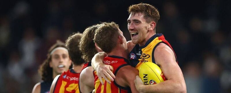 Mark Keane played for Adelaide Crows in the big win over St Kilda. Picture: Quinn Rooney/Getty Images Mark Keane played for Adelaide Crows in the big win over St Kilda. Picture: Quinn Rooney/Getty Images