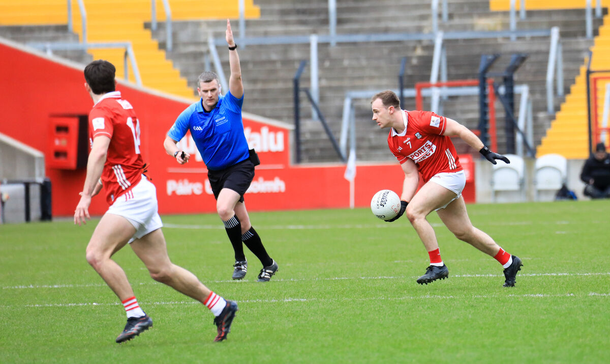 Matty Taylor on the move for Cork against Louth. Picture: David Creedon Matty Taylor on the move for Cork against Louth. Picture: David Creedon