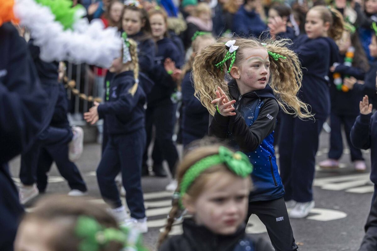 Trish McCarthy School of Modern Dance members at the Cork St Patrick’s Day parade which is organised by Cork City Council. Picture: Clare Keogh Trish McCarthy School of Modern Dance members at the Cork St Patrick’s Day parade which is organised by Cork City Council. Picture: Clare Keogh