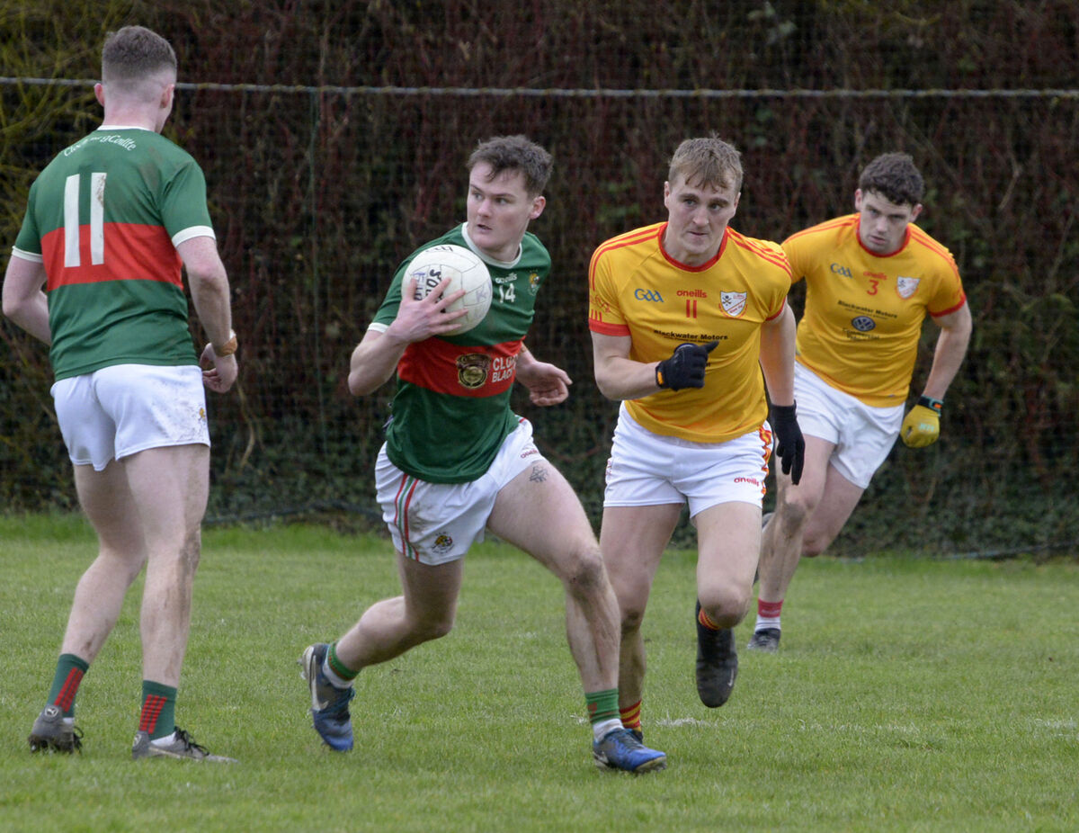  Conor Daly in action for Clonakilty against Éire Óg this year. Picture: Denis Boyle