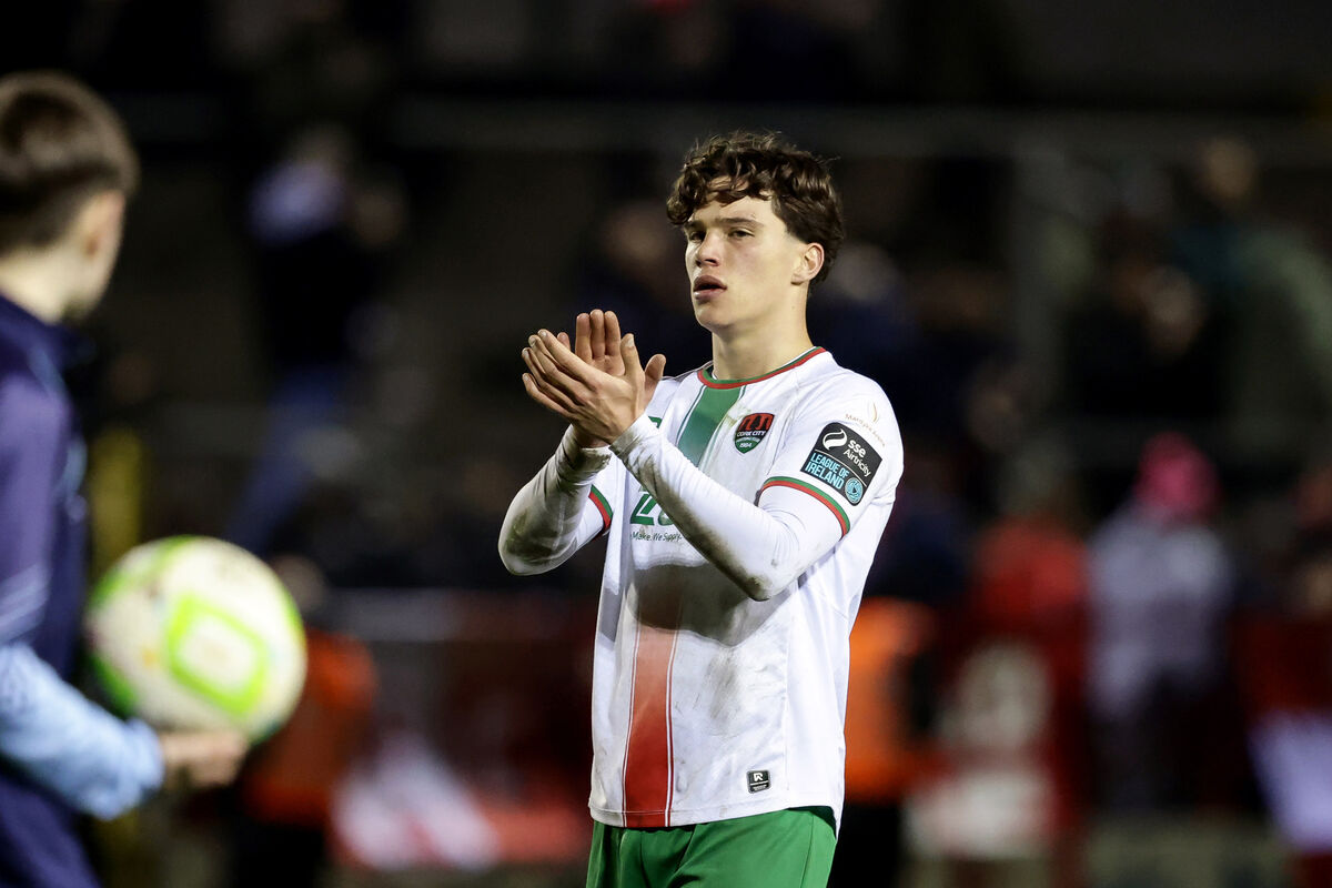 Cork City's Benny Couto after the Shelbourne match