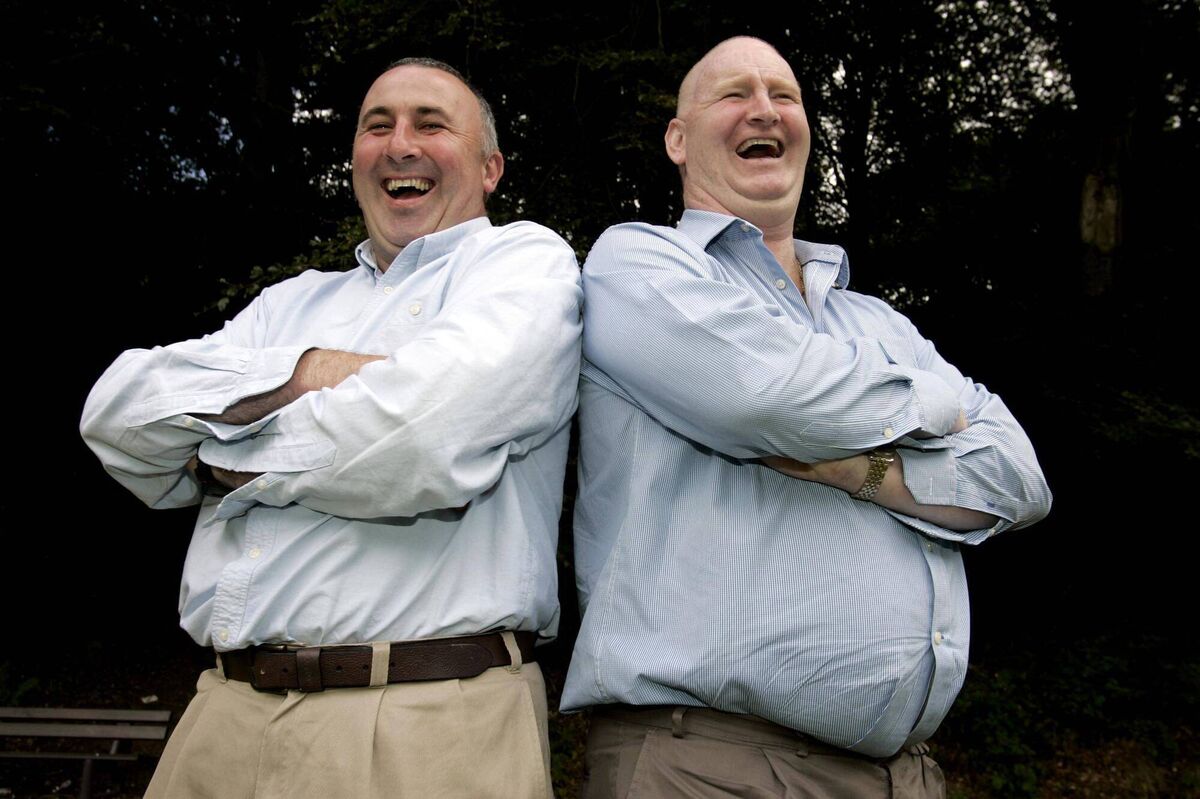 Former Cork and Midleton hurling stars Ger Fitzgerald and Kevin Hennessy Former Cork and Midleton hurling stars Ger Fitzgerald and Kevin Hennessy