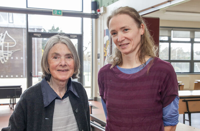 Myrtle Lawson with her daughter Clare.- Picture: David Creedon