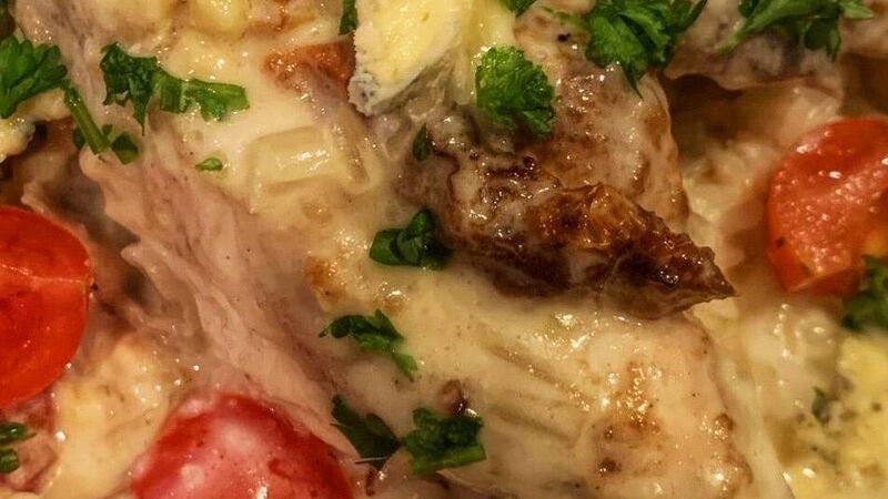 Weekend Foodie: Creamy cheese and garlic chicken