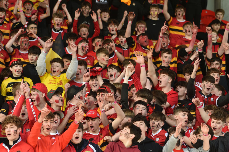  CBC fans showing their support for their team against PBC. Picture: Dan Linehan