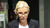 Catriona Carey appears in court on money laundering charges
