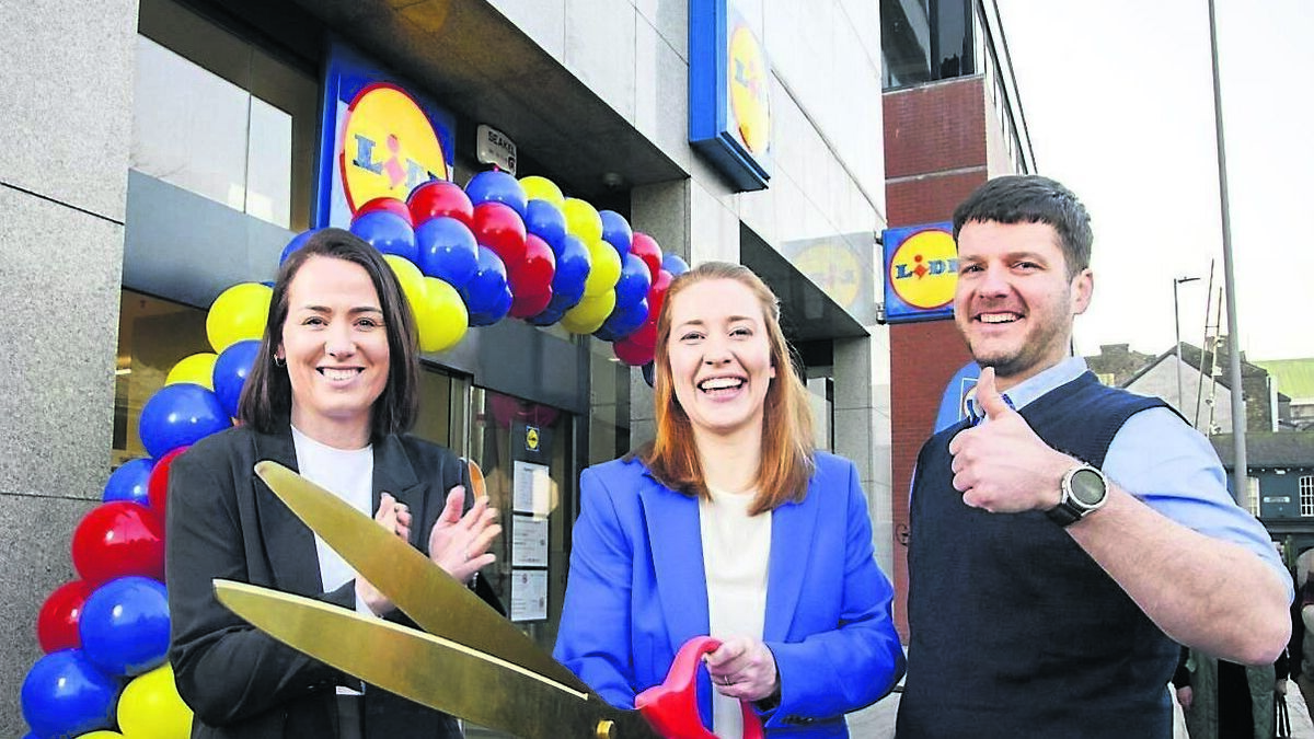 Cork GAA all-star cuts ribbon as city centre store reopens