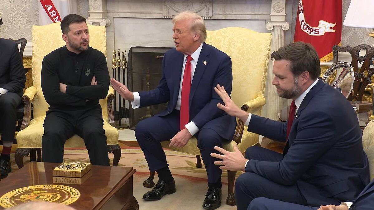 Two weeks ago, Ukrainian president Zelensky was subjected to a public humiliation in the Oval Office Two weeks ago, Ukrainian president Zelensky was subjected to a public humiliation in the Oval Office