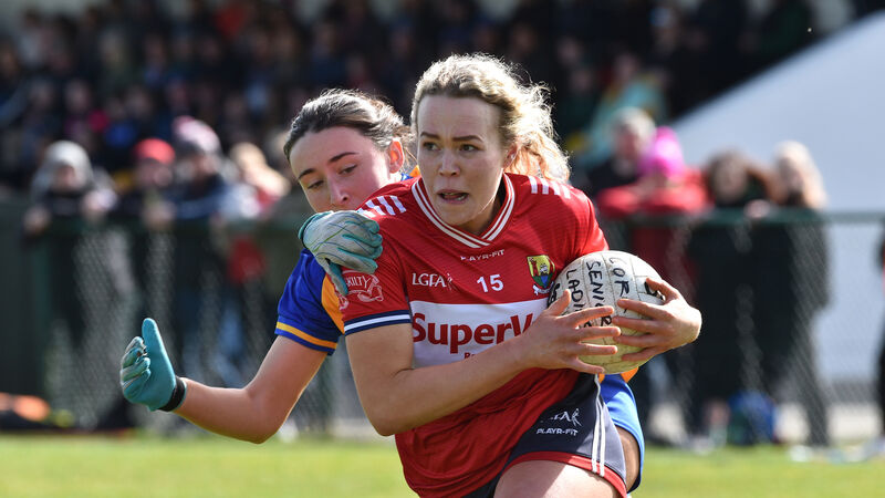Cork ladies footballers return to top tier with a game to spare after beating Clare