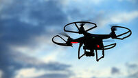 Drone in Flight