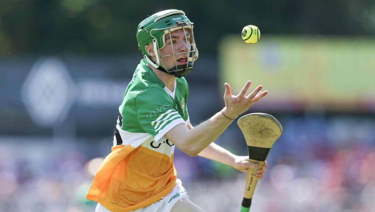 Offaly’s Adam Screeney in action during the All-Ireland Hurling Under 20 Championship final against Cork in 2023. Picture: ©INPHO/Ken Sutton