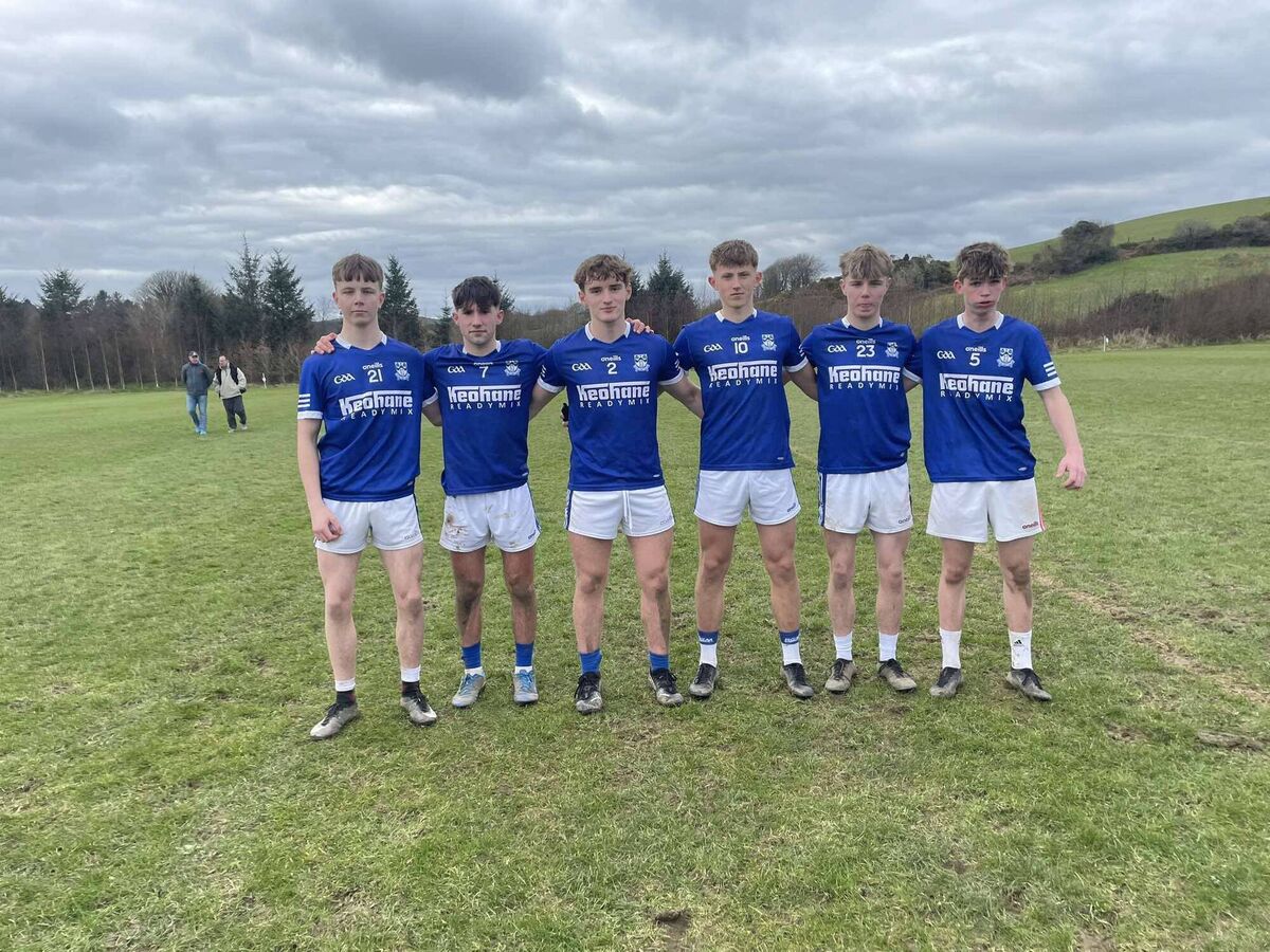 Six minor players who have joined Kilmeen's Junior A squad, Joe Barry, Oisín Harrington, Olan Murphy, Jason Murray, Ben Barry and Tim Bailey. 