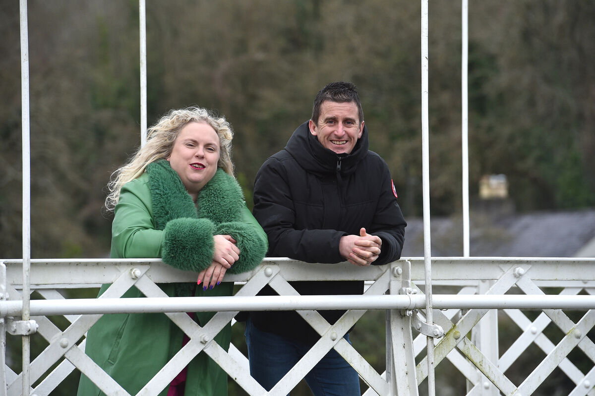 Despite their differences, Laura says she and Rob have similar approaches to life. Picture Dan Linehan Despite their differences, Laura says she and Rob have similar approaches to life. Picture Dan Linehan