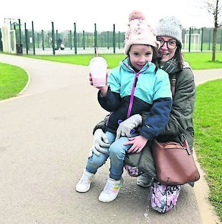 Noelle Kenneally and Clara, from Cloughduv. Noelle Kenneally and Clara, from Cloughduv.