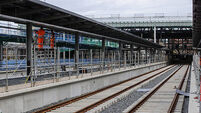 Belfast Grand Central Station construction