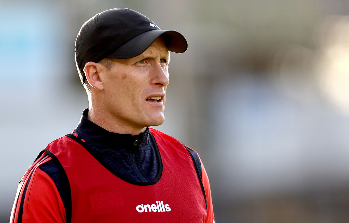 Cork U20 hurling manager Noel Furlong. Picture: Inpho/James Crombie