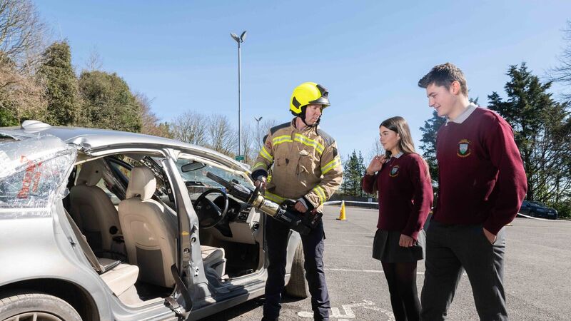 Cork students get stark lesson about the potential perils of dangerous driving