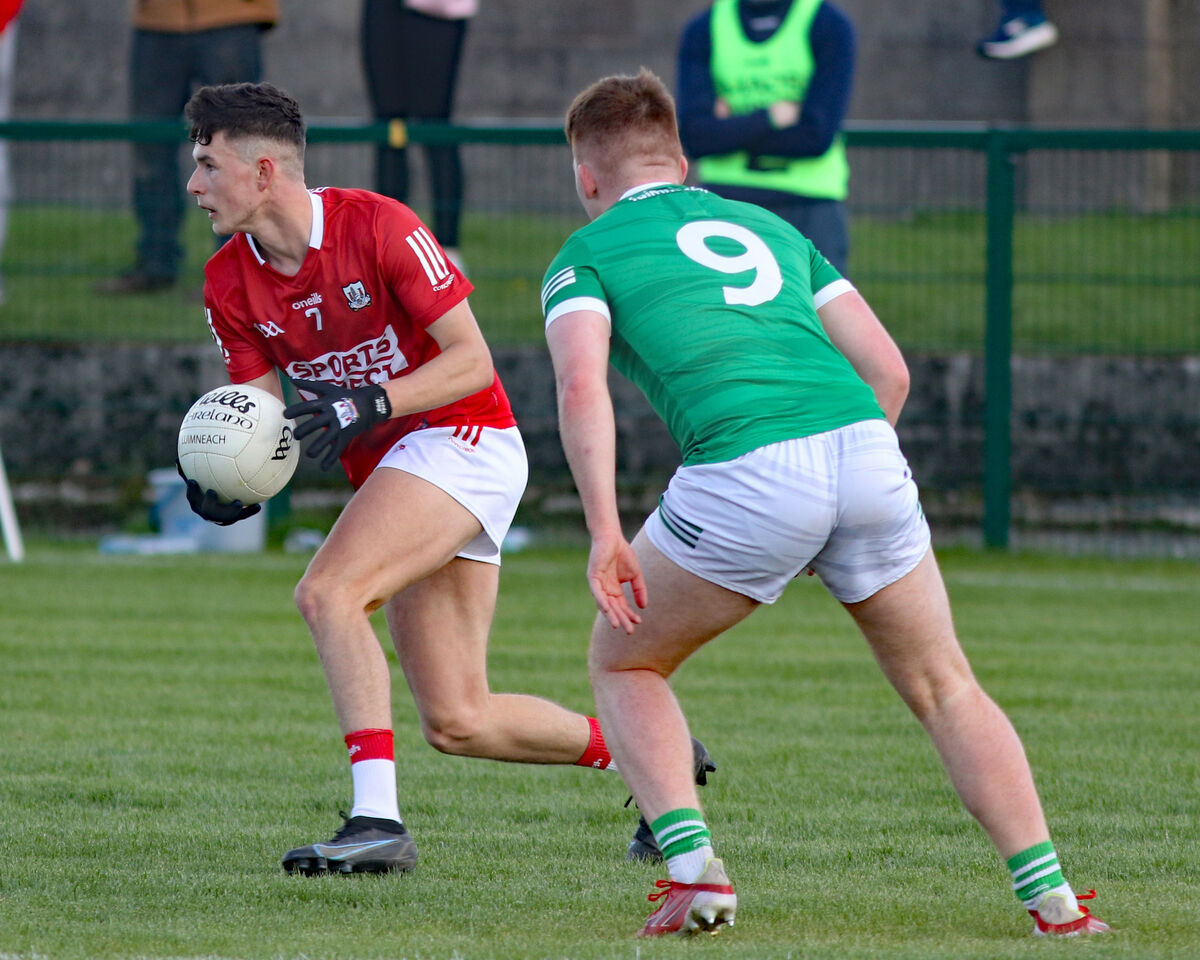 Seán Brady in action for the Cork U20 footballers in 2022. He has excelled for the Cork seniors this year. Picture: Brendan Gleeson