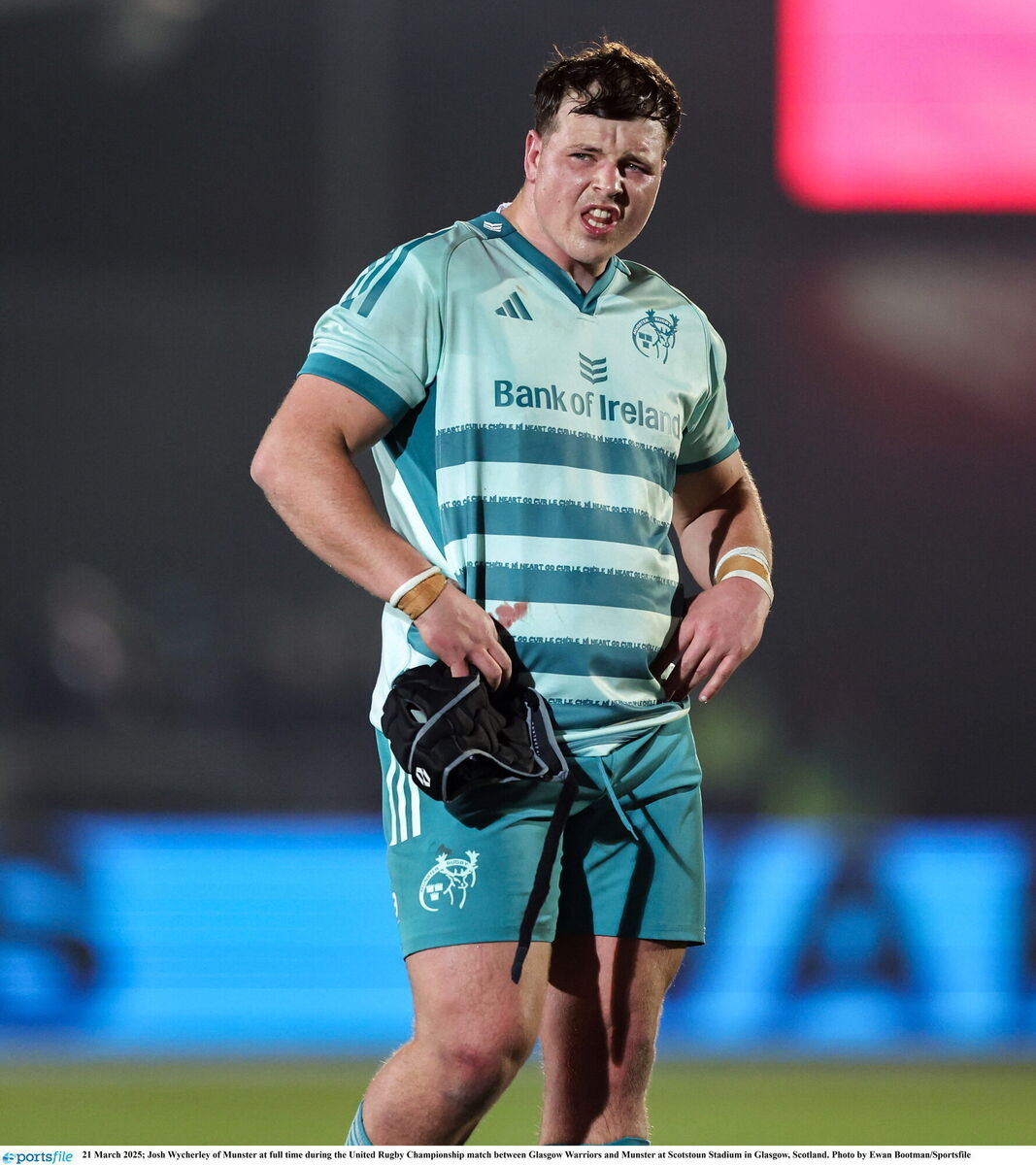 Disappointment for Josh Wycherley last Friday. Picture: Ewan Bootman/Sportsfile Disappointment for Josh Wycherley last Friday. Picture: Ewan Bootman/Sportsfile