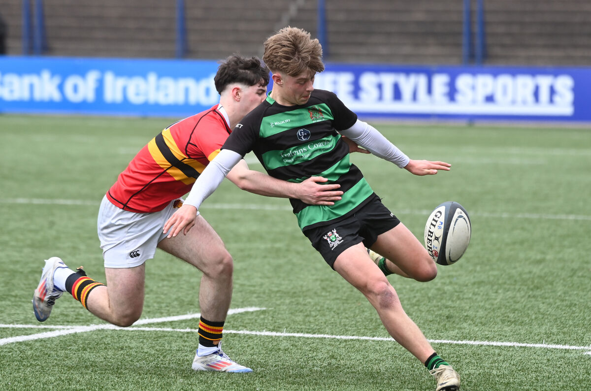 Alexander Bramoulle in action for Bandon Grammar. Picture: Larry Cummins Alexander Bramoulle in action for Bandon Grammar. Picture: Larry Cummins