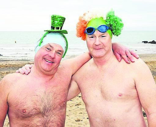Bernard Lynch, Crosshaven, and Jim Shalloo, Carrigaline, enjoying a swim at Myrtleville beach recently. Picture: Siobhán Russell
Bernard Lynch, Crosshaven, and Jim Shalloo, Carrigaline, enjoying a swim at Myrtleville beach recently. Picture: Siobhán Russell